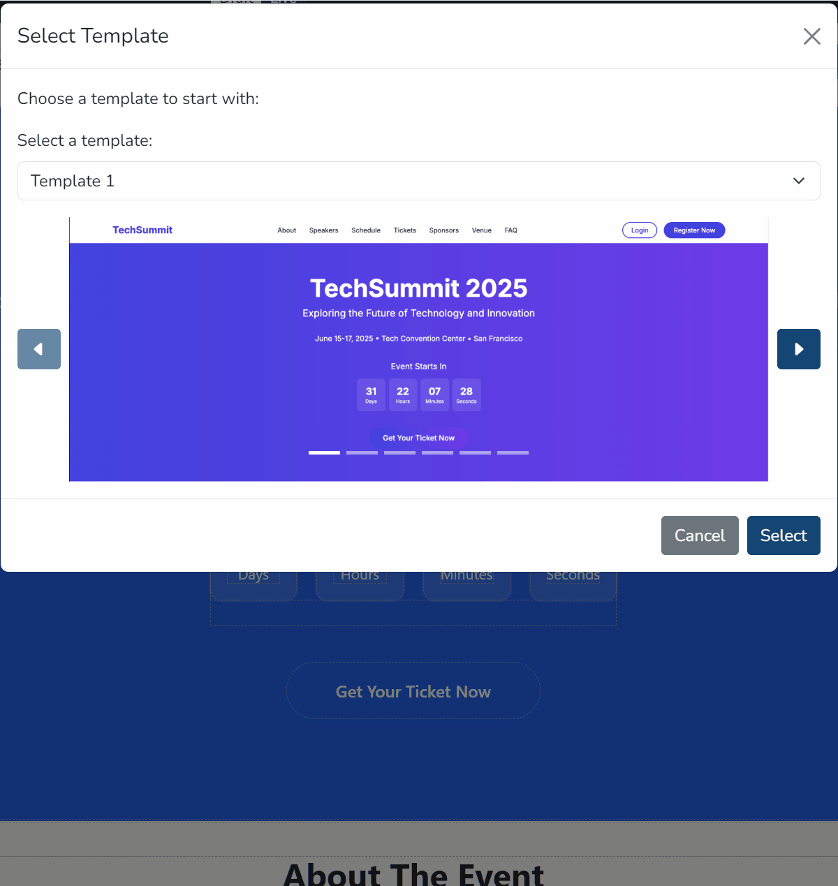Canapii,blog update,event tech,event design,product launch,webinar setup,event software,landingpage,website builder