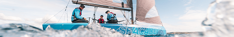 sea cadets on a boat