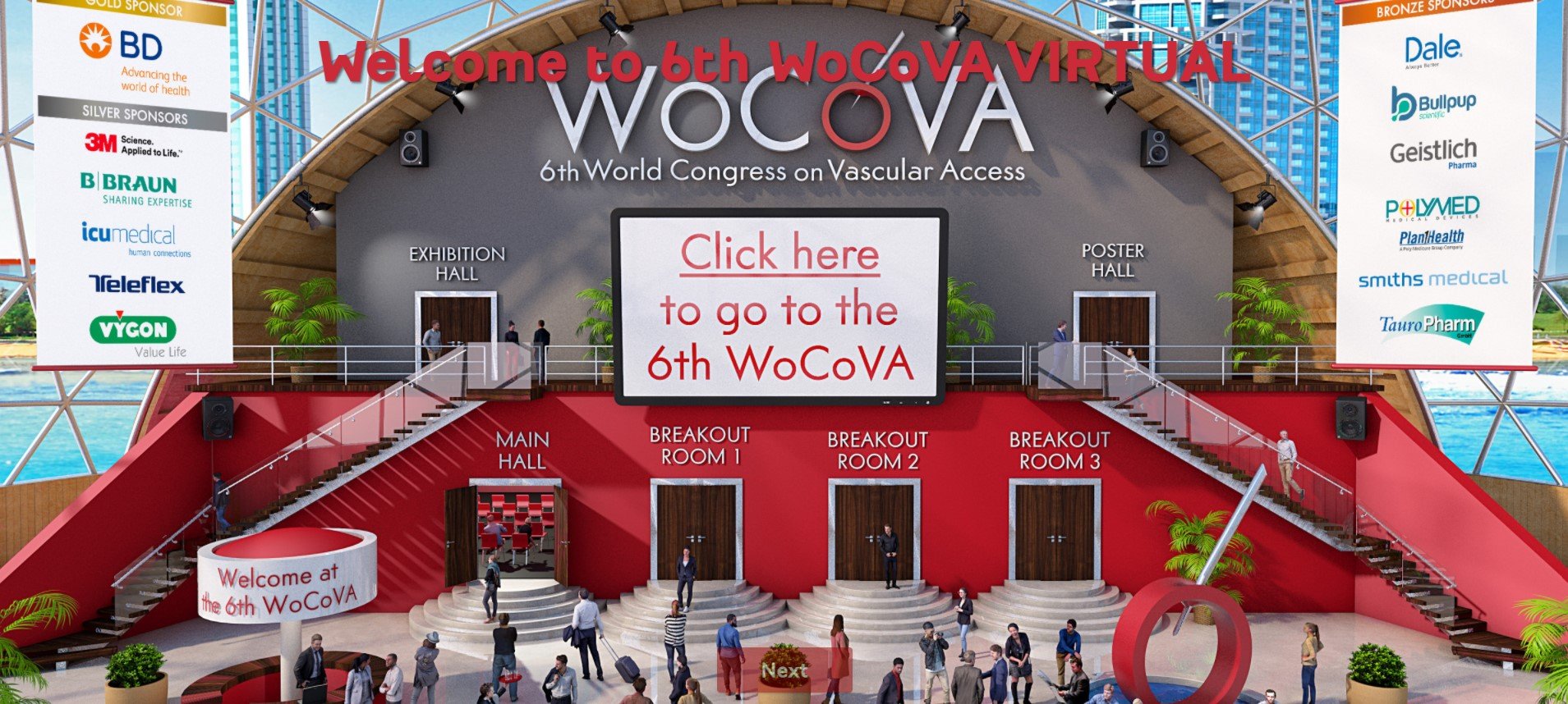 wocova welcome page