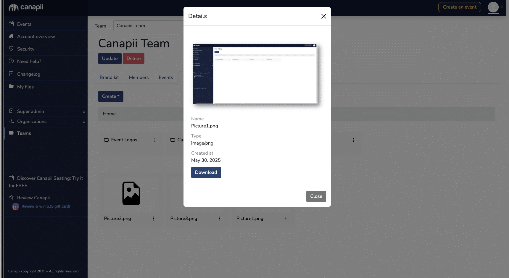 centralize team files 3