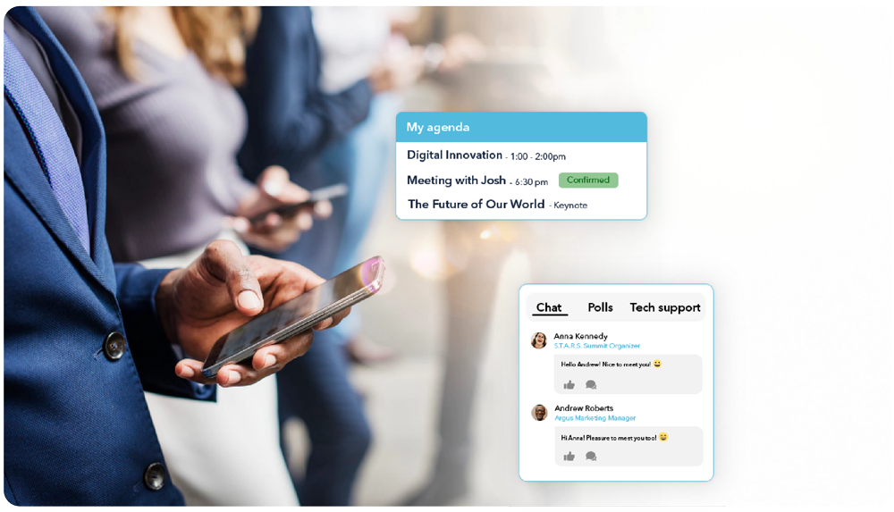 Event technology creating an engaging and interactive attendee experience
